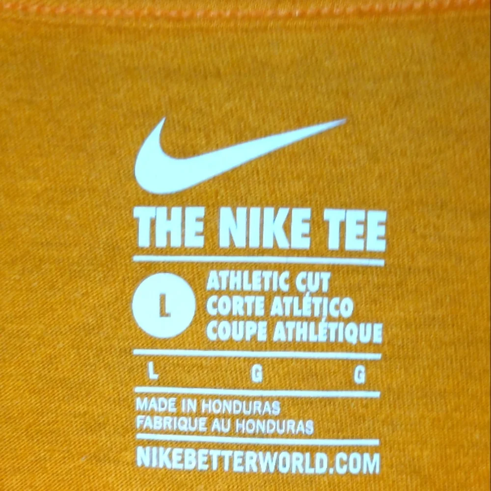 Nike Vibrant Orange Track & Field Tee - Picture 4 of 5